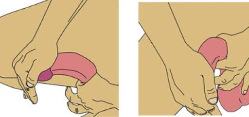 flexion of the penis for expansion